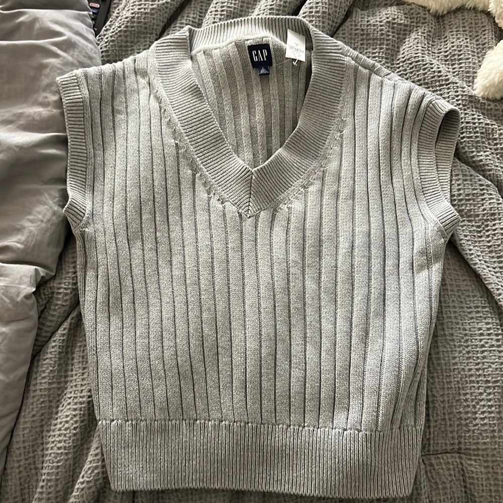 Dolman Rib Sweater Vest